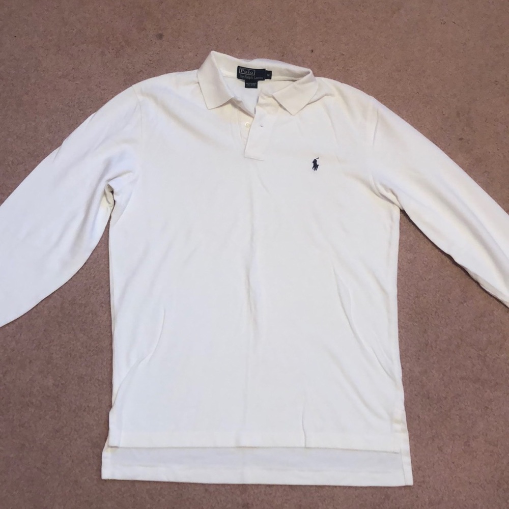 Ralph Lauren Men’s White Long Sleeve